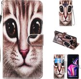 Leren beschermhoes voor Galaxy Note9 (Coffee Cat)