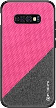 PINWUYO Honors Series schokbestendige pc + TPU beschermhoes voor Galaxy S10e (rood)