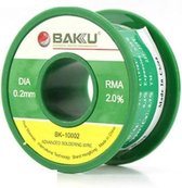 BAKU Zeer zuivere lage temperatuur soldeerdraad 63 graden Celsius Niet-schone tinnen draad (BK-10002 0,2 mm)