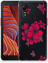 Foto hoesje Geschikt voor Samsung Xcover 5 Enterprise Edition | Geschikt voor Samsung Galaxy Xcover 5 Telefoon Hoesje Blossom Red