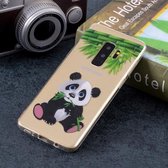 Panda Pattern Soft TPU Case voor Galaxy S9 +