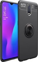 Schokbestendig TPU-hoesje voor OnePlus 6T, met houder (zwart)
