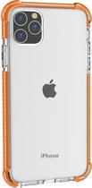 Apple iPhone 11 Pro Hoesje - Mobigear - Full Bumper Serie - Hard Kunststof Backcover - Transparant / Oranje - Hoesje Geschikt Voor Apple iPhone 11 Pro