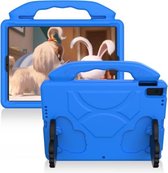 Voor iPad Pro 10,5 inch EVA platte anti-vallende beschermende schaal met duimbeugel (blauw)