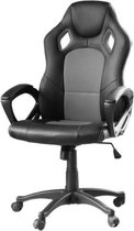 WESTWALL Amsterdam bureaustoel - ergonomisch - verrijdbaar - game stoel - zwart