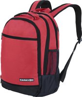 CarryOn Laptop Backpack - Sac pour ordinateur portable Daily ' Business' - 28 litres - Rouge