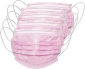 500 stuks roze mondkapjes mondmaskers