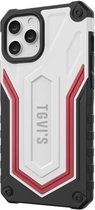 TGVlS Sharp-serie TPU + pc-beschermhoes voor iPhone 12 Pro Max (wit)
