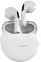 Écouteur Bluetooth sans fil d'origine Lenovo HT38 Bluetooth 5.0 à suppression intelligente du bruit avec boîtier de chargement (blanc)