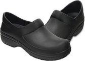 Chef-schoenen Antislip keukenschoenen Kantine Chef-kok Schoonmaak Werkschoenen Hotel-werkschoenen, maat: 39 (zwart)