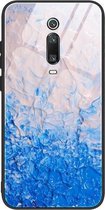 Voor Xiaomi Redmi K20 / K20 Pro / Mi 9T Beschermhoes met marmerpatroonglas (DL07)