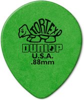 Dunlop Tortex Teardrop Pick 0.88 mm 6-pack plectrum