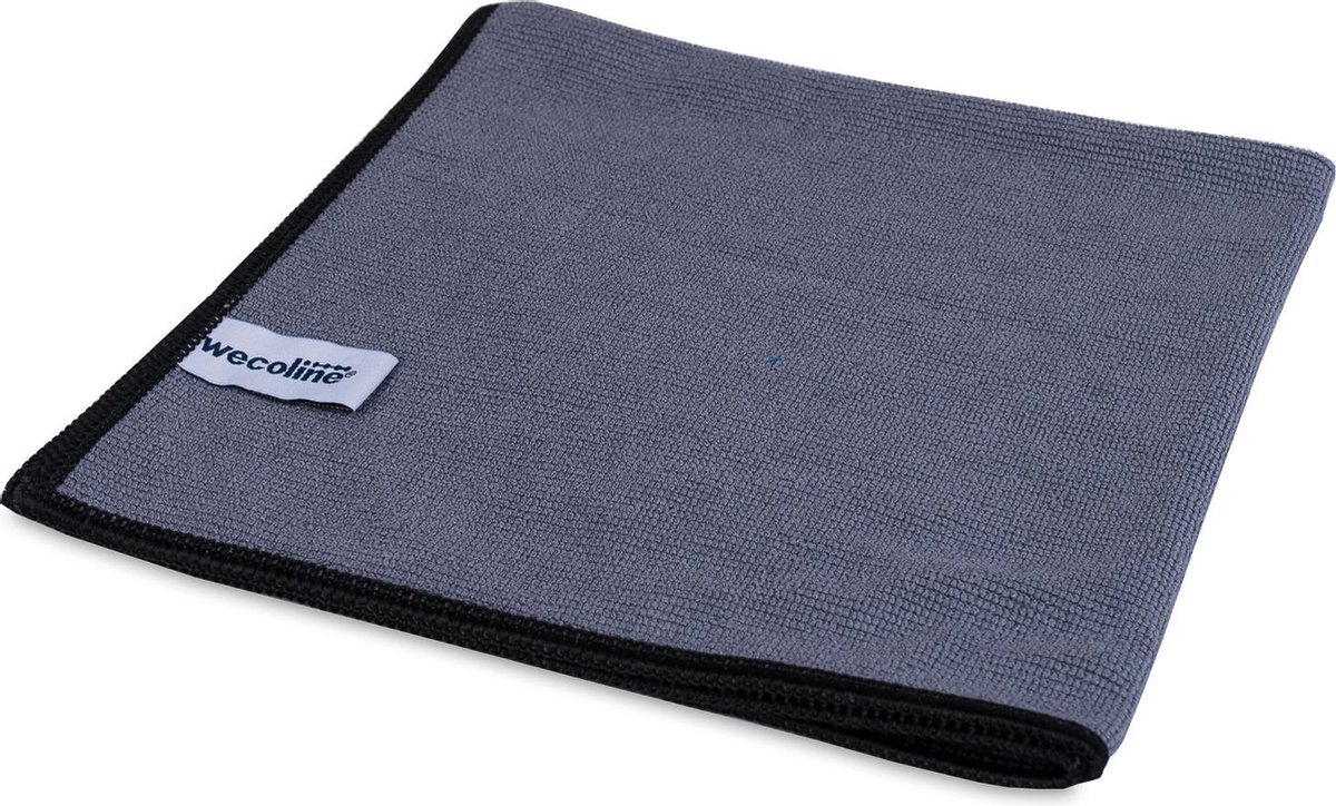 Goedkoopste Wecoline Allure microvezeldoek antraciet 10 stuks