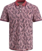 JACK&JONES JPRBLUWIN LIGHT LEO AOP POLO Heren Poloshirt - Maat L