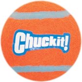 Chuckit - Tennisbal - Voor honden - Maat L - Oranje - 2 stuks