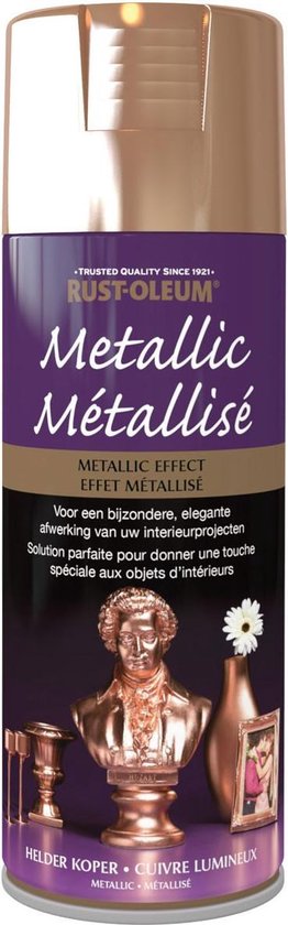 Spray métallisé cuivre flacon 100 ml