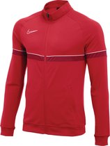 Nike Dri-FIT Academy 21 Trainingsjack  Sportjas - Maat XL  - Mannen - rood/donker rood