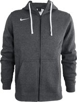 Nike Youth Hoodie FZ FLC TM C Charcoal | Maat S