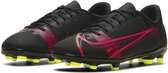 Nike Mercurial Vapor 14 Club FG/MG  Sportschoenen - Maat 33 - Unisex - zwart/roze/geel