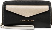 Lancaster Paris Dames Ritsportemonnee -Saffiano- Zwart met Goud