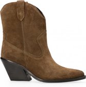 Bronx  - Western Low Kole Boot Suede - Beige - 39