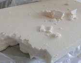 Soja was in blok - 2,5 kg - soy wax om zelf kaarsen te maken - ecologische sojawas