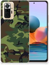 GSM Hoesje Xiaomi Redmi Note 10 Pro Smartphonehoesje Camouflage