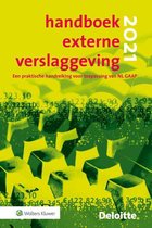 Omslag Handboek Externe Verslaggeving 2021