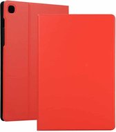 Voor Huawei Enjoy Tablet 2 10.1 inch Spanning Elastische Textuur Horizontale Flip Leren Case met Houder (Rood)