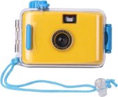 SUC4 5m waterdichte retro filmcamera Mini-richt-en-schietcamera voor kinderen (geel)