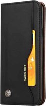 Kneed Skin Texture Horizontale Flip Leren Case voor Galaxy S9 +, met Fotolijst & Houder & Kaartsleuven & Portemonnee (Zwart)