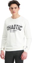 FnckFashion Heren Sweater CHAOTIC "Limited Edition" Off White Maat S