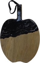 Deco4yourhome - Snijplank - Serveerplank - Blue Black Antique - Appel