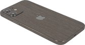 ScreenSafe Skin iPhone 12 Chocolate Wood met logo