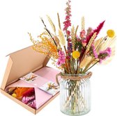 Bloomposy | Droogbloemen | Hoogte 30cm | Brievenbus bloemen | Bloompost