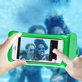 2 Stuks - Universele Mobiele Telefoon Hoes - Onder Water - Drijvend & 100% Waterdicht - Groen