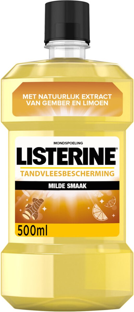 Goedkoopste Listerine - Mondwater - Fresh Ginger & Lime - 500 ml