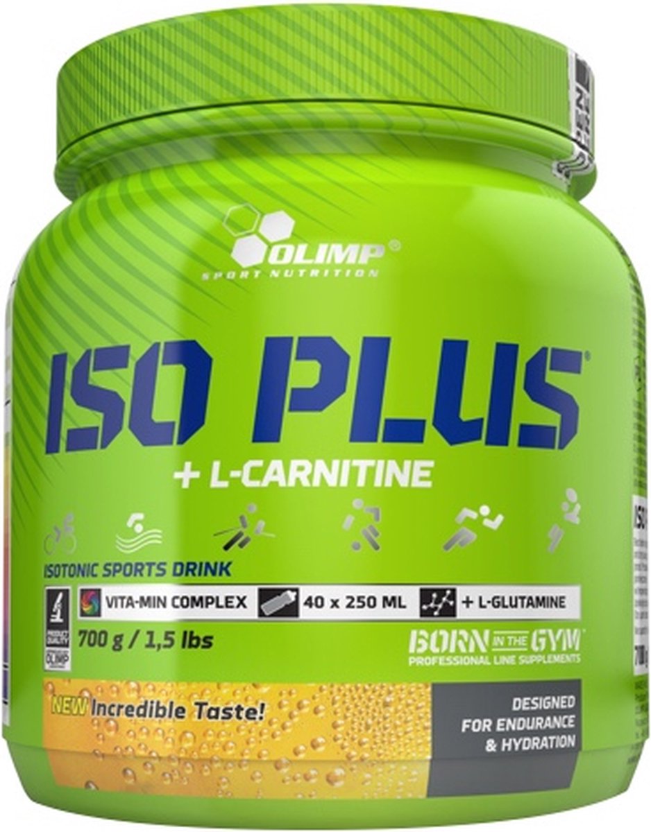 Goedkoopste Olimp Supplements Iso Plus - Sportdrank - Lemon - 1505 gram (43 doseringen