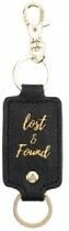 CGB Giftware Willow And Rose “Lost & Found” Black Keyring (One Size)