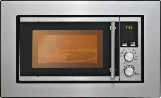 Silva Schneider EBM-G 880E Ingebouwd Grill-magnetron 17 l 700 W Zwart, Roestvrijstaal