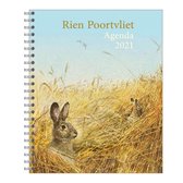 Rien Poortvliet bureau-agenda 2021 - Konijn
