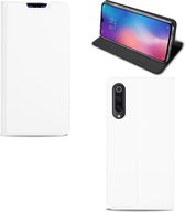 Xiaomi Mi 9 Hoesje Wit met Pashouder