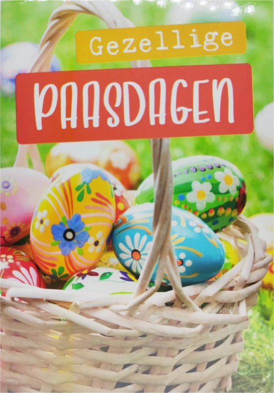 Kaart Artige Gezellige paasdagen SPR04A bol