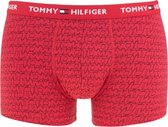Tommy Hilfiger logo overlap trunk rood - M