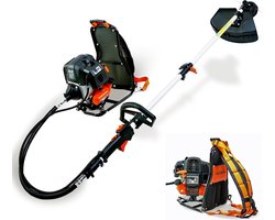 FUXTEC FX-MS152T Ruggedragen Benzine Bosmaaier – 52cc – 2-in-1 Multitool – 3 PK – Trimmer – 2-takt