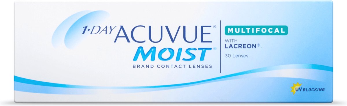 -7.50 - 1-DAY ACUVUE® MOIST MULTIFOCAL - Hoog - 30 pack - Daglenzen - BC 8.40 - Multifocale contactlenzen