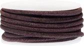 DQ Leer Vintage (3 mm) Mahogany (5 Meter)
