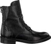 Omoda 56216 Veterboots - Laarzen Met Veters - Dames - Zwart - Maat 38