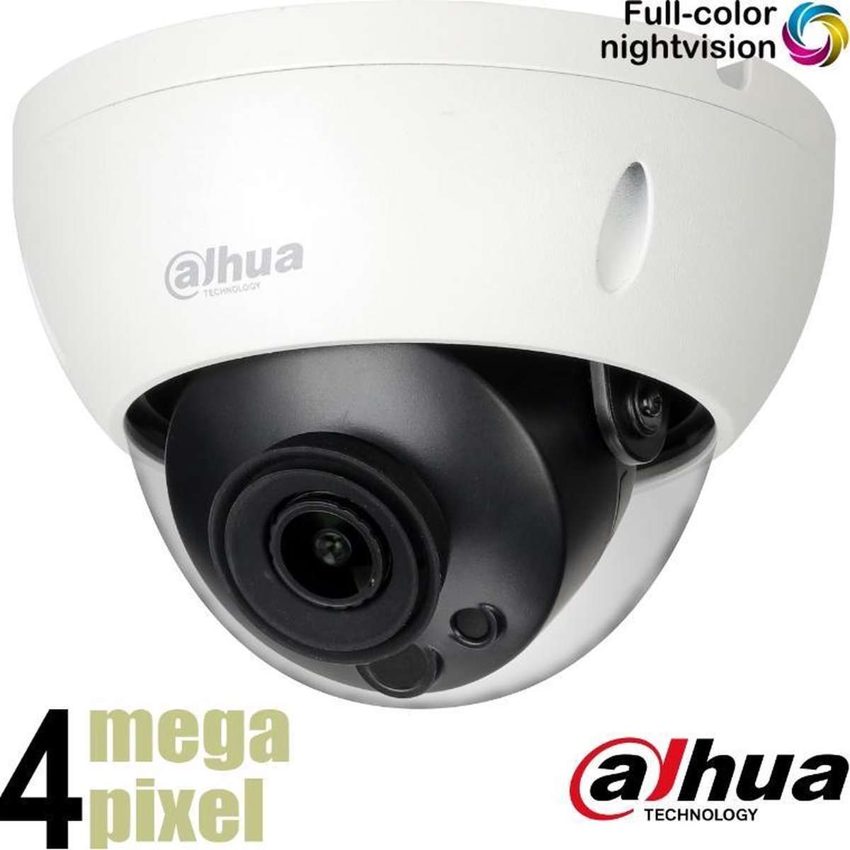 Dahua IPC-HDBW5442R-ASE Full HD 4MP Pro AI buiten dome camera 3.6mm met IR nachtzicht, SD slot en 140dB WDR - Beveiligingscamera IP camera bewakingscamera camerabewaking veiligheidscamera beveiliging netwerk camera webcam