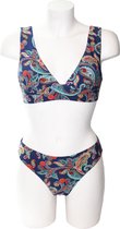 321.22 Paisley triangle bikini 38